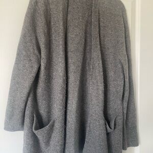 Madewell Heather Gray Knit Cardigan
